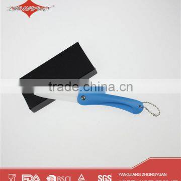 Promotional Gift Colorful Kitchen Paring Ceramic Folding Knife photo-4