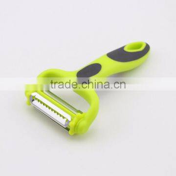 Stainless Steel 360 Degree Rotating Multifunctional Peeler with 3 blades