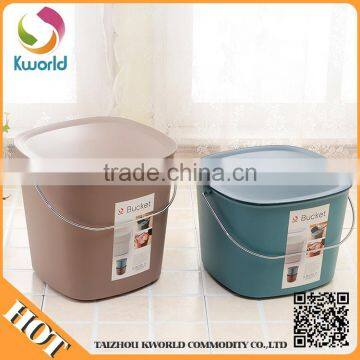 Custom High Quality Decorative Plastic Bucket Plastic Laundry Bucket Bathroom Bucket photo-4