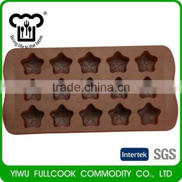 Factory Offer Star Shape Cute Silicone Mold Chocolate Cake Making Kit photo-2