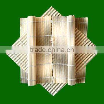 Round Weaving Green Bamboo Placing Mat photo-4