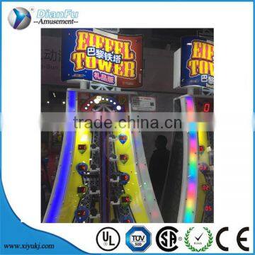 Coin Operated Kids Arcade Ticket Finger Eiffeled Tower Amusement Machine Ticket Lottery Game Machine photo-4