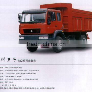 Hot Sale SINOTRUK HUANGHE 4X2 Dump Trucks