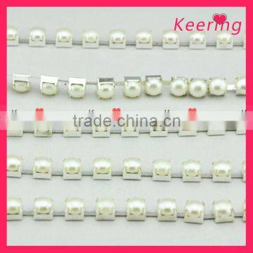 Keering White Pearl Cup Chain in the Bulk WRC-001 photo-2