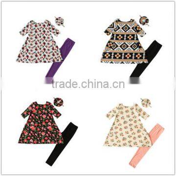 2016 Best Sale Kids Clothes Girl Long Sleeve Fashion Princess Party Spring Dresses With Headband photo-2