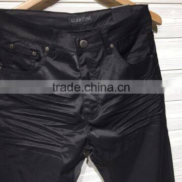 GZY Black Pleat Men Jeans Denim For South America Stock 2017 photo-4