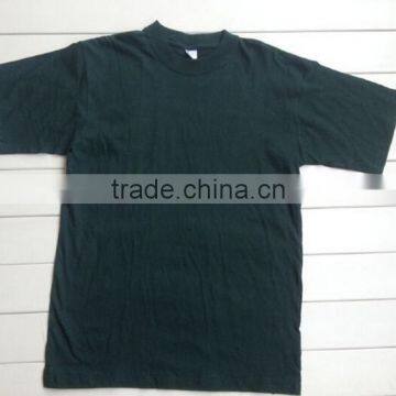 2015 Wholesale O-neck Men's T Shirt, Short Sleeve Solid Color 100% Cotton Plain T-shirts, Casual ManT Shirt photo-3