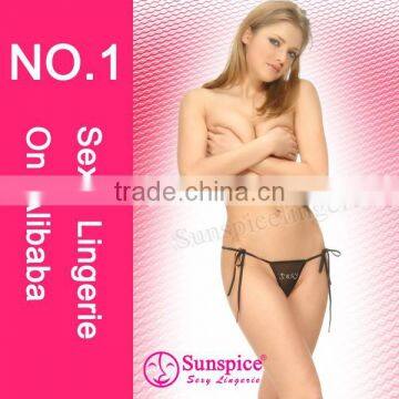 Sunspice Simple Design Ladies Underwear T-string Girl Panty photo-3