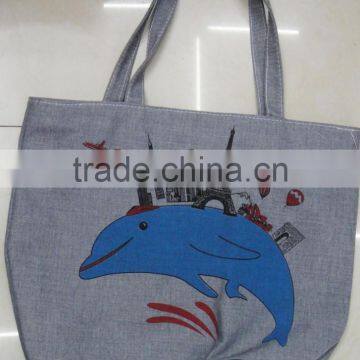 Fashion Lady popular canvas cotton gift cheap hot bag