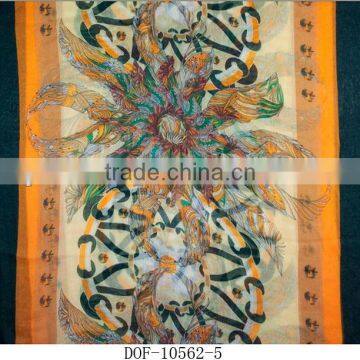 Fashion high quality 100%polyester printing totem new scarf STOCK!