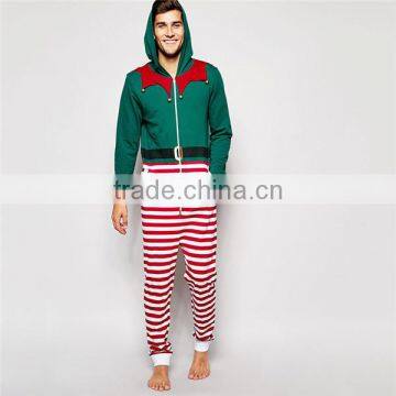 PA0009A Loungewear Christmas Elf Onesie With Bells