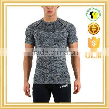 Gym Wear Fitness t Shirts Tri Blend Sport Gym Shark t Shirts photo-2