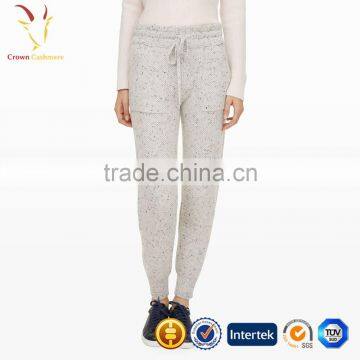 Casual Style Lady Wool Knitted Crochet Pants photo-2