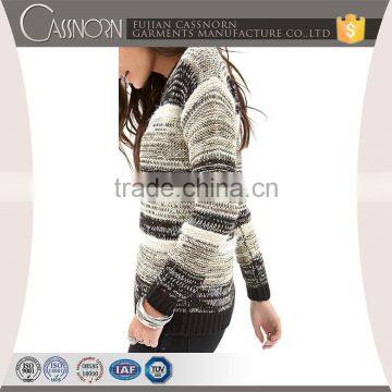 Cheap Knitted Wool Handmade Sweater Design for Girl photo-2