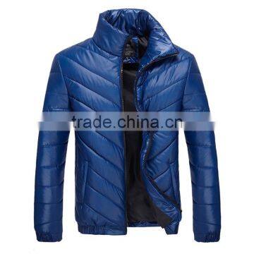 hot sale OEM mens down coat clothing, fashion design man warm quilted jacket