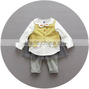 S17739A Whoelsale Kids Clothing Set Autumn Kids Outfit 2 Pcs Clothing Sets photo-2