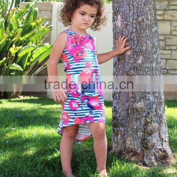 S17729A 2017 Wholesale Baby Clothes Girls Cotton Dresses photo-2