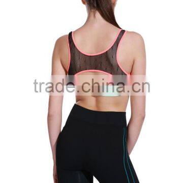 Sexy Mesh Yoga Bra Women Fitness Clothing Sports Wear photo-2