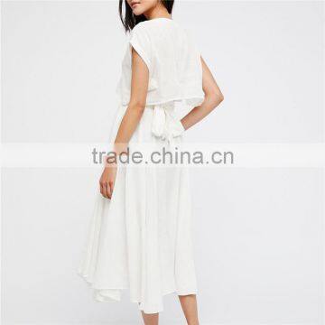 2017 OEM Summer Fashion Factory Price Women Comfortable Middle Skirt photo-6