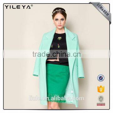 Elegant And Warm Customized Color Stle Woman Jacket Winter Coat photo-3