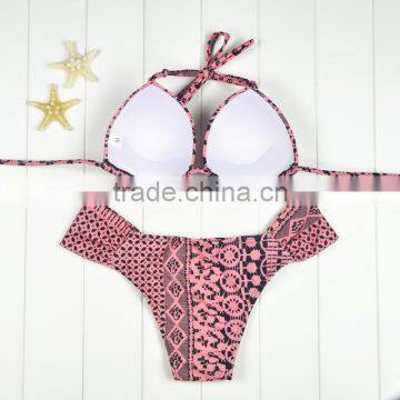 Polyester Bikini Different Size for Choice & Padded Blue Girls Swimwear 59377 photo-2