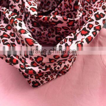 2016 Fashion 3 Pieces New Arrival Pink Leopard Scarf Set Girls Baby Kids Wear Baby Suit Hot Sell Boutique Set photo-3