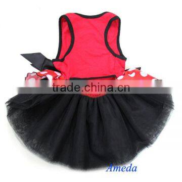 Red Polka Dots Pets Party Dress photo-3