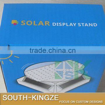 9x9x5cm Square Digital Solar Display Stand photo-4