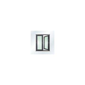 1.0mm - 1.2mm profile thickness fly screen brand new aluminum casement windows for villa