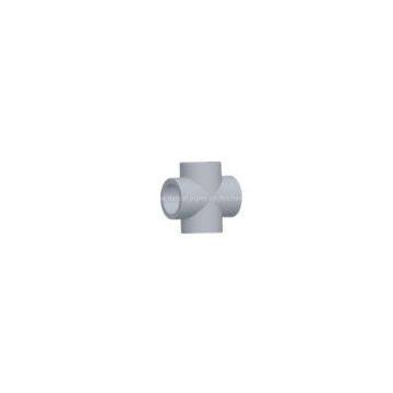 ppr water supply pipes fittings plain cross joint