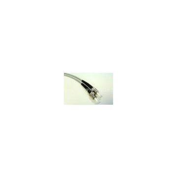 Tight buffer OM2 ST Fiber Optic Patch Cord DX With Low Insertion Loss
