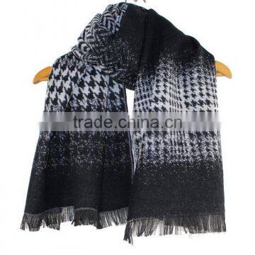 Women Winter Houndstooth Scarf EU Fashion Pashmina Scarf RL-243 photo-5