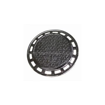 B125  ductile iron sanitary manhole cover and frame