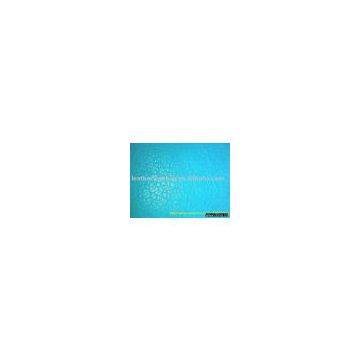 BLUE synthetic leather(garment leather, synthetic furniture leather, imitation leather)