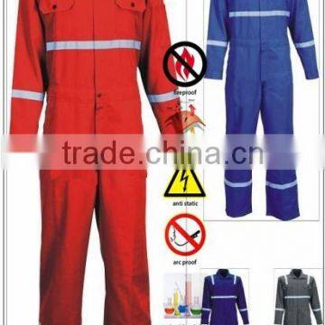 Fire Retardant Oil Field Work Wear for oil refinery