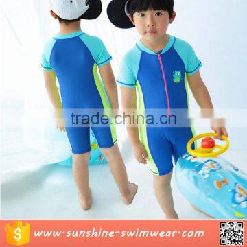 New OEM Sublimation Child Boy One Piece Swimwear