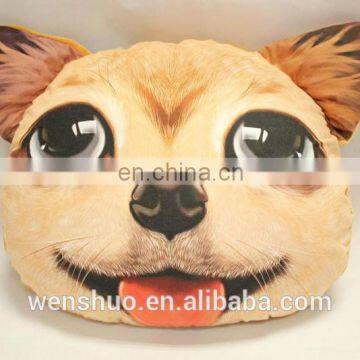 Fashion Cute Cat Face Cushion For Reading In Bed For 2015