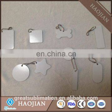 Cheap Price Customer Printing Aluminum Christmas Ornaments