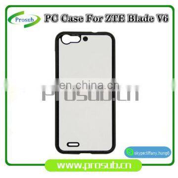 2d sublimation PC plastic blank smartphone case cover for Prosub-ZTE Blade V6