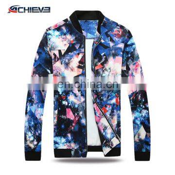 Sublimation custom cheap wholesale sublimation windbreaker jacket