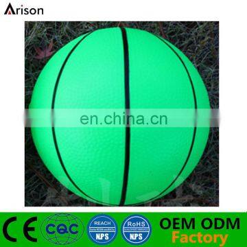 Existing one-time forming PVC inflatable basketball toy inflatable needle valve silicone ball inflatable small rubber ball