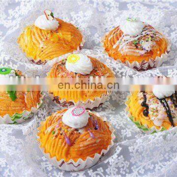 Simulation Food Artificial fake cupcake pvc Fridge Magnets MF-0046