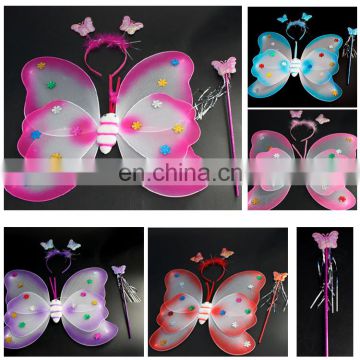 Fuchsia Child Party Butterfly Wings