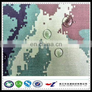 waterproof antistatic polyester cotton camouflage fabric