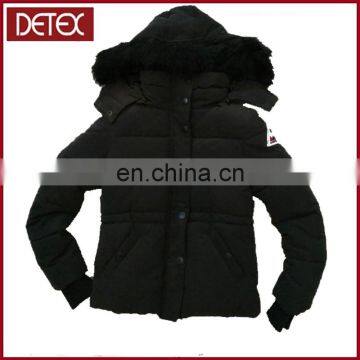 Stylish Black Padded Faux fur Hooded Children Fancy Boys Jacket