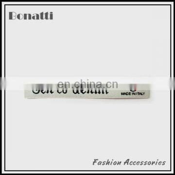 High quality custom woven label