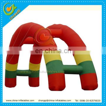 Colorful advertising inflatables arch for promotion