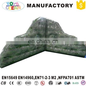 military style inflatable paintball bunker broken walls for shooting game