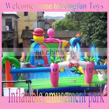 Sale lovely rabbit inflatable fun city playground