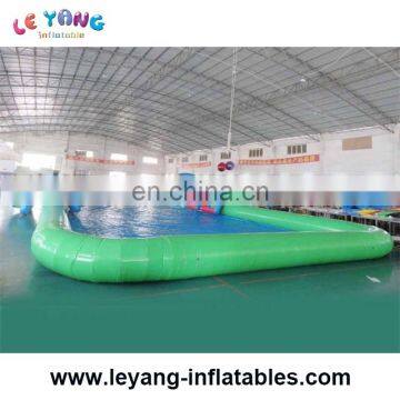 Giant 25m Rectangle Inflatable Swimming Pool With Slide for Equipment Water Park photo-3
